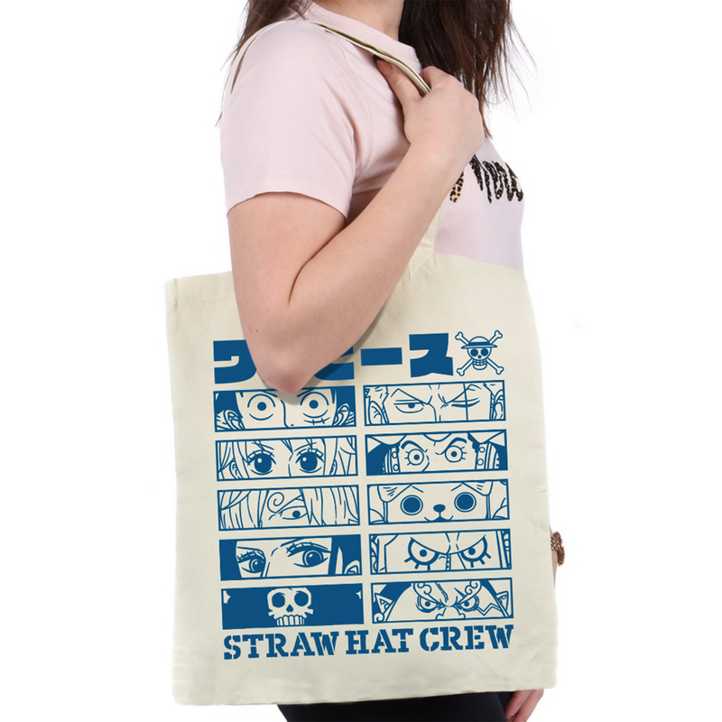 Sac En Tissu  de One Piece - Équipage du Chapeu de Paille - pour Unisexe - multicolore - One Piece - View 2