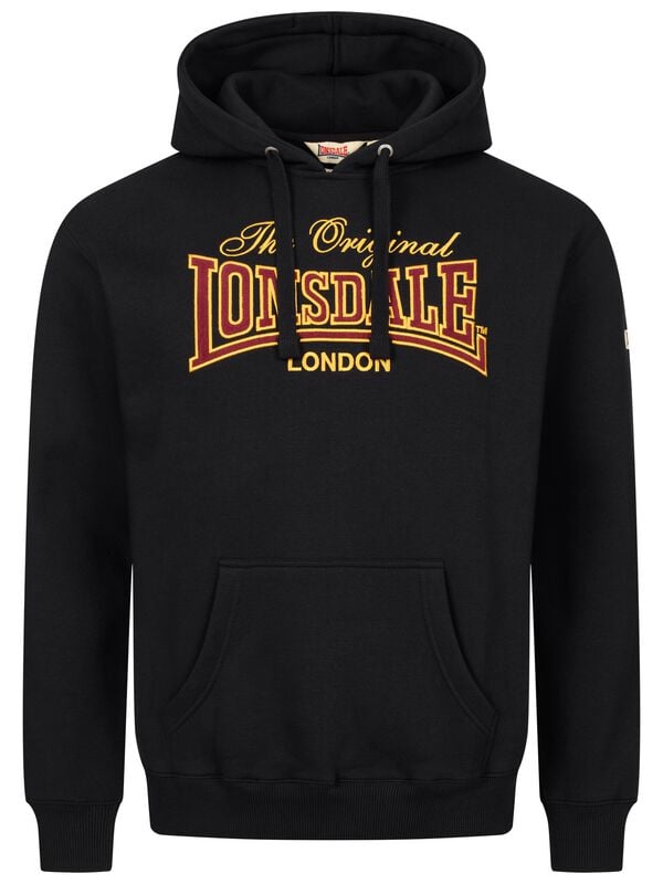 Sweat-shirt à capuche  de Lonsdale London - PRESTOLEE - M à XL - pour Homme - noir - Lonsdale London