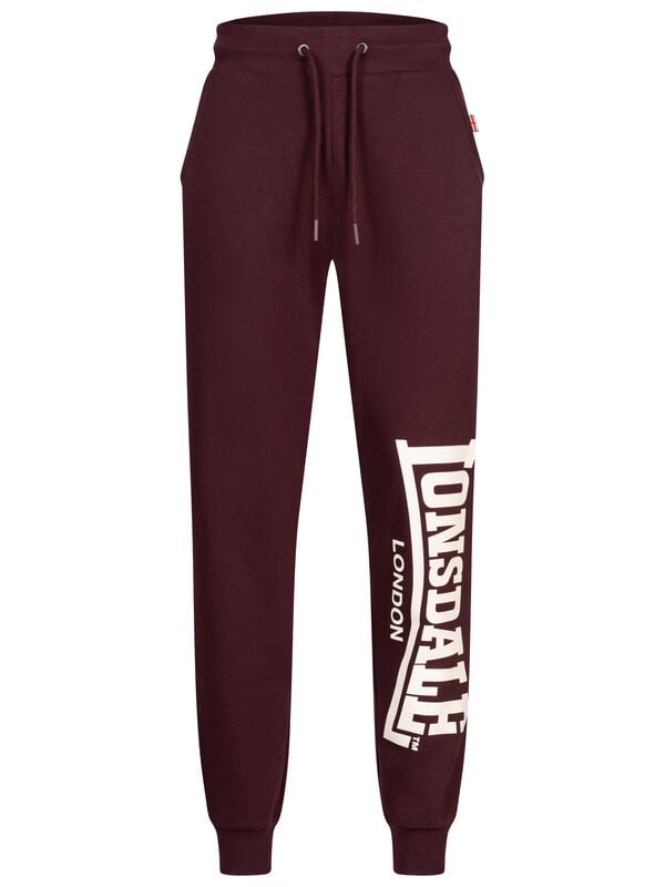 Bas de survêtement  de Lonsdale London - Logo Large - M à XXL - pour Homme - rouge - Lonsdale London