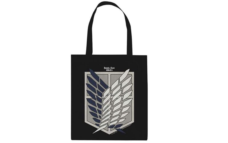 Sac En Tissu  de L'Attaque Des Titans - Badge Scout - pour Unisexe - multicolore - L'Attaque Des Titans