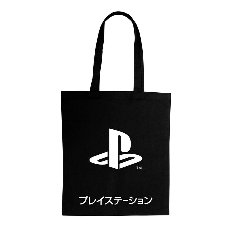 Sac En Tissu Gaming de Playstation - Black Katakana - pour Unisexe - multicolore - Playstation