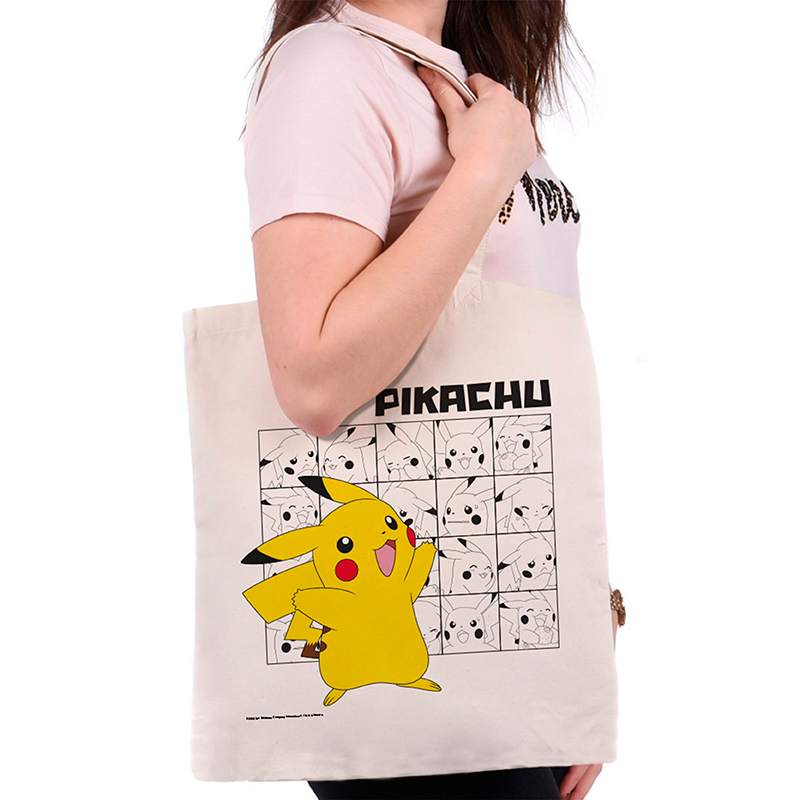 Sac En Tissu Gaming de Pokémon - Pikachu - pour Unisexe - multicolore - Pokémon - View 2