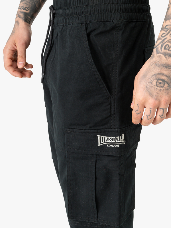 Pantalon Cargo  de Lonsdale London - MICKLEY - S à XXL - pour Homme - noir - Lonsdale London - View 2
