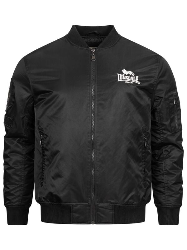 Veste mi-saison  de Lonsdale London - LUDFORD - S à 3XL - pour Homme - noir - Lonsdale London