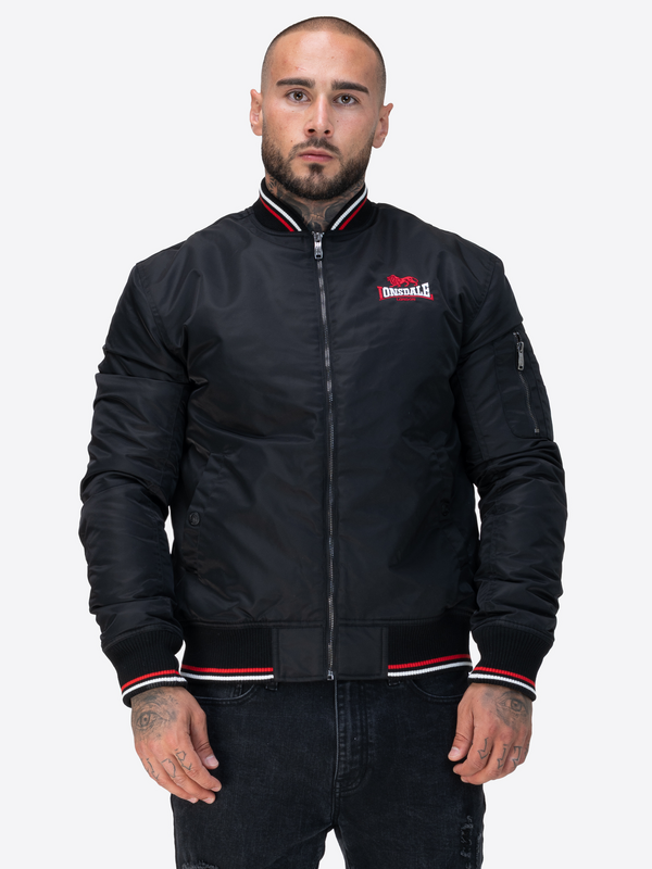 Veste mi-saison  de Lonsdale London - CAREY - S à 3XL - pour Homme - noir - Lonsdale London - View 2