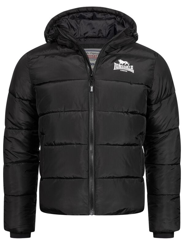 Manteau d'hiver  de Lonsdale London - TROVER - S à 3XL - pour Homme - noir - Lonsdale London