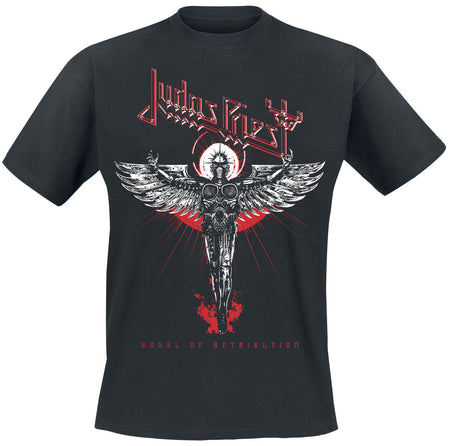 T-Shirt Manches courtes  de Judas Priest - Album Tracklisting - S à 4XL - pour Homme - noir - Judas Priest