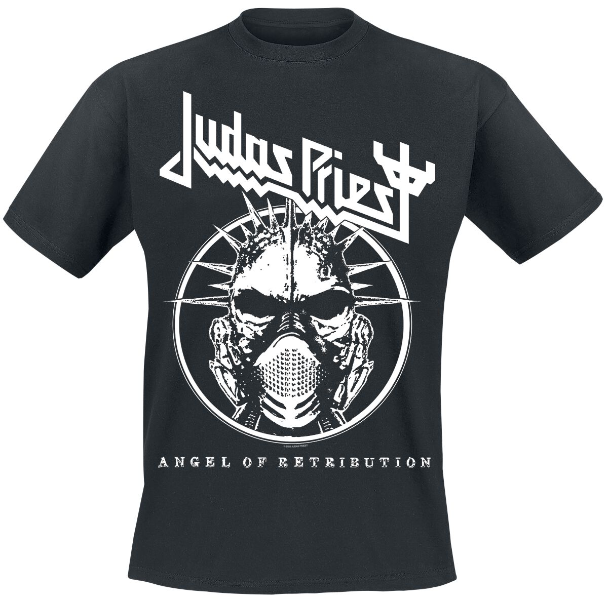 T-Shirt Manches courtes  de Judas Priest - Angel Headshot - S à 4XL - pour Homme - noir - Judas Priest