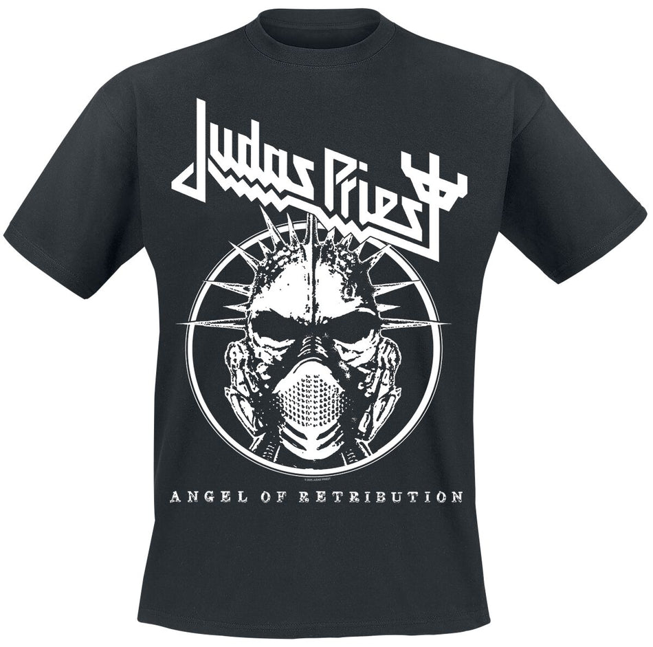 T-Shirt Manches courtes  de Judas Priest - Angel Headshot - S à 4XL - pour Homme - noir - Judas Priest