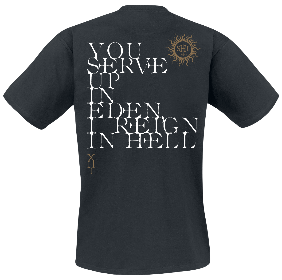 T-Shirt Manches courtes  de Behemoth - The Shit ov God - Reign In Hell - S à 3XL - pour Homme - noir - Behemoth - View 2