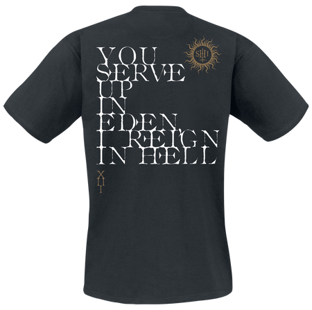 T-Shirt Manches courtes  de Behemoth - The Shit ov God - Reign In Hell - S à 3XL - pour Homme - noir - Behemoth - View 2