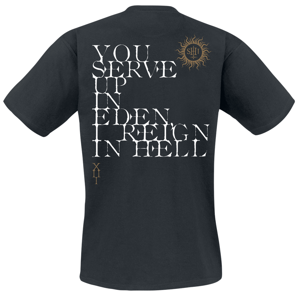 T-Shirt Manches courtes  de Behemoth - The Shit ov God - Reign In Hell - S à 3XL - pour Homme - noir - Behemoth - View 2