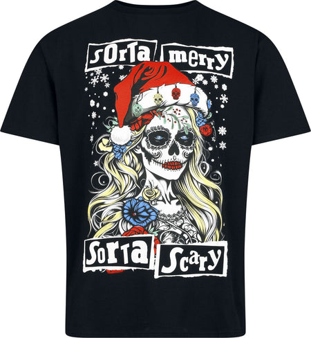 T-Shirt Manches courtes  de Collection Spéciale EMP - Noël - M à XXL - pour Homme - noir - Collection Spéciale EMP
