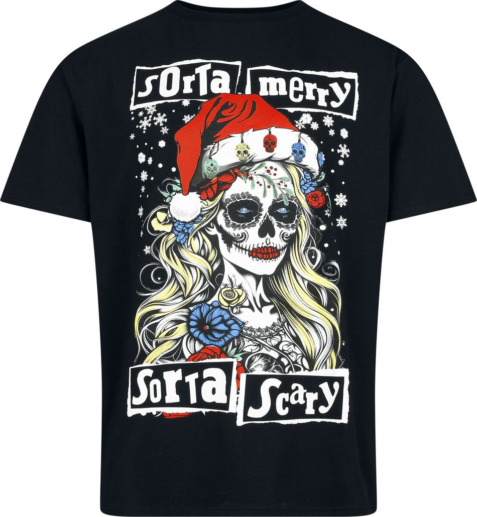 T-Shirt Manches courtes  de Collection Spéciale EMP - Noël - M à XXL - pour Homme - noir - Collection Spéciale EMP