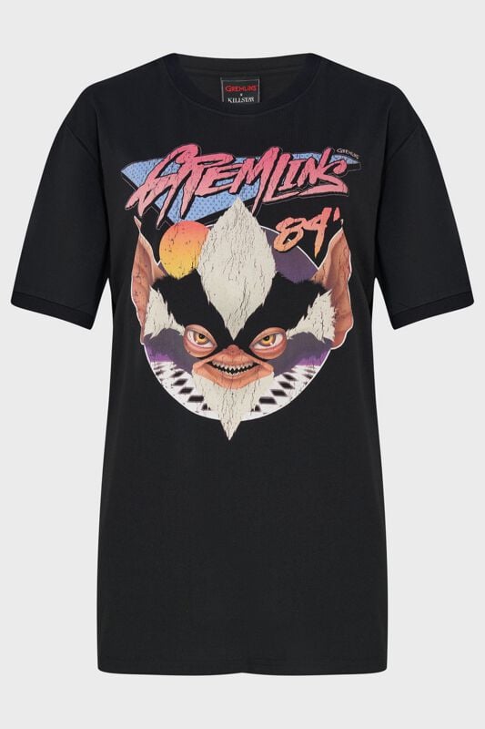 T-Shirt Manches courtes  de Killstar - Gremlins - 84' - T-shirt - S à M - pour Homme - noir - Killstar