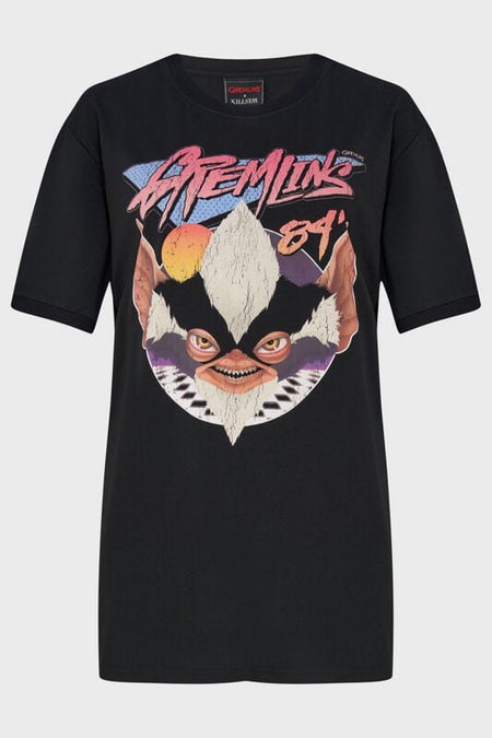 T-Shirt Manches courtes  de Killstar - Gremlins - 84' - T-shirt - S à M - pour Homme - noir - Killstar