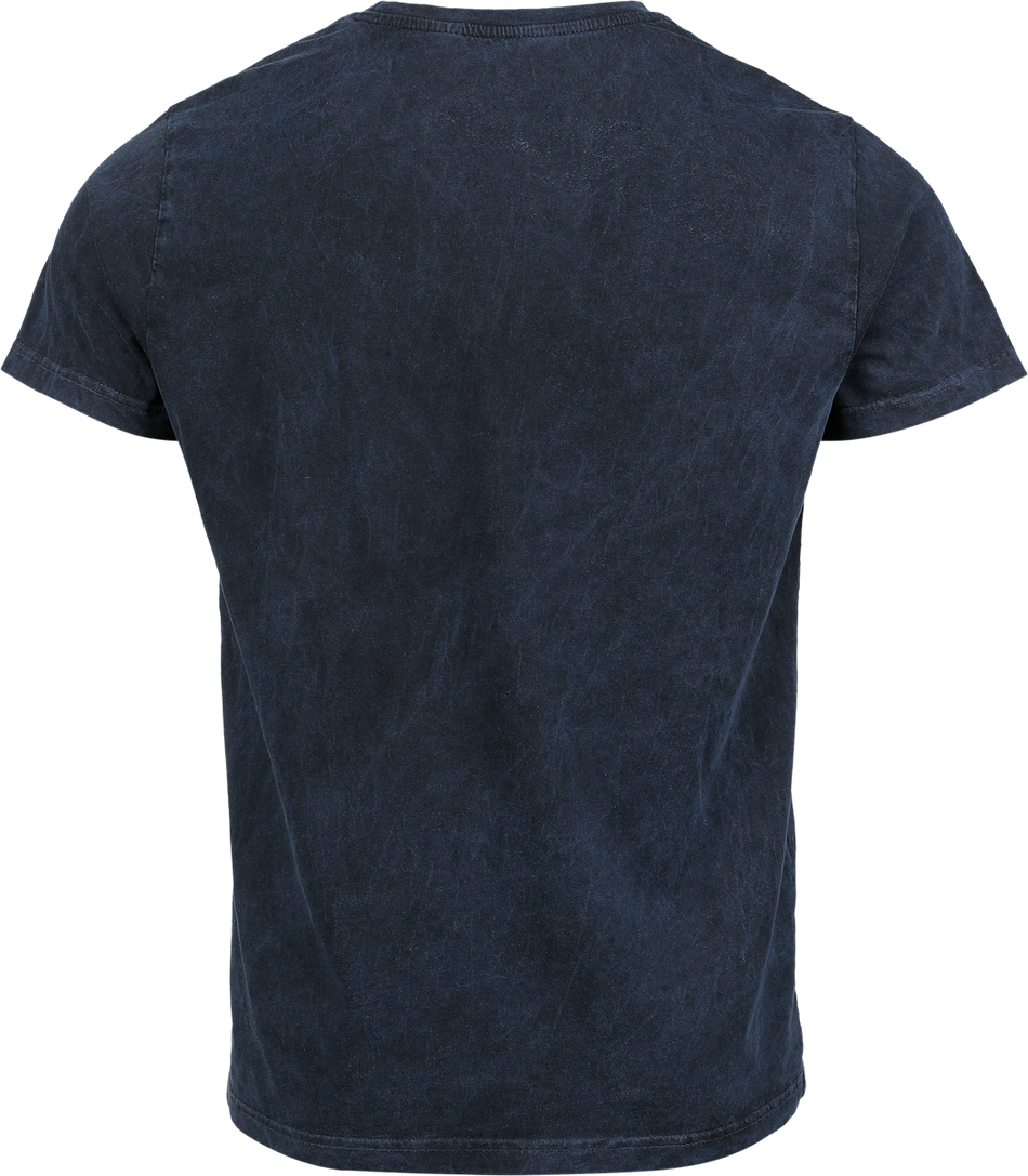 T-Shirt Manches courtes  de Sesame Street - Krümelmonster - Cookie Monster - Moonlight - S à 4XL - pour Homme - bleu - Sesame Street - View 2