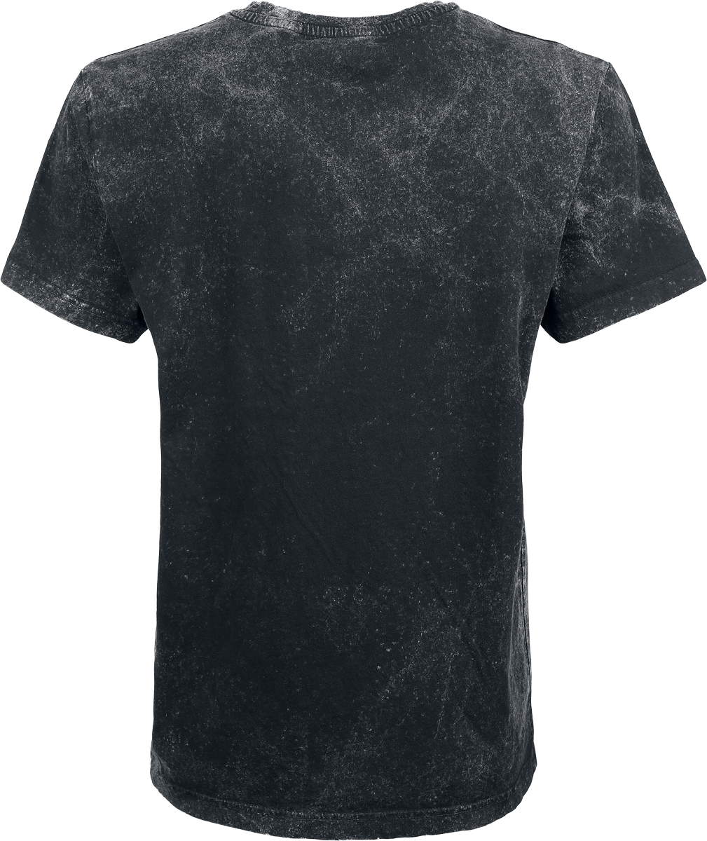 T-Shirt Manches courtes Disney de Alice Au Pays Des Merveilles - Sourire Chat du Cheshire - T-Shirt - S à 4XL - pour Femme - gris - Alice Au Pays Des Merveilles - View 2