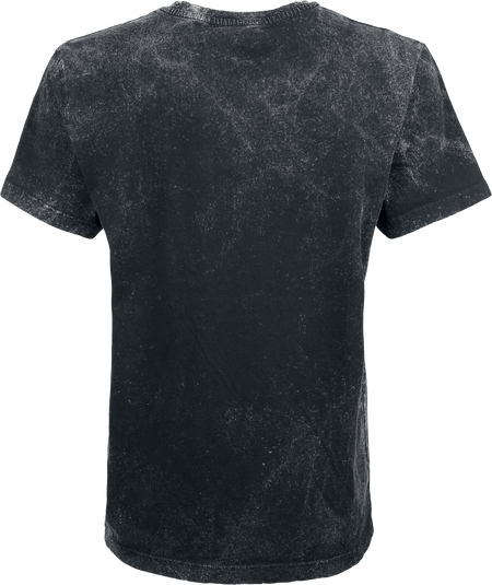 T-Shirt Manches courtes Disney de Alice Au Pays Des Merveilles - Sourire Chat du Cheshire - T-Shirt - S à 4XL - pour Femme - gris - Alice Au Pays Des Merveilles - View 2