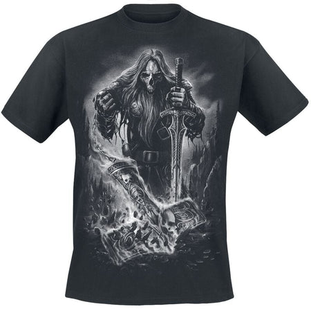 T-Shirt Manches courtes  de Toxic Angel - Einherjar - S à 5XL - pour Homme - noir - Toxic Angel