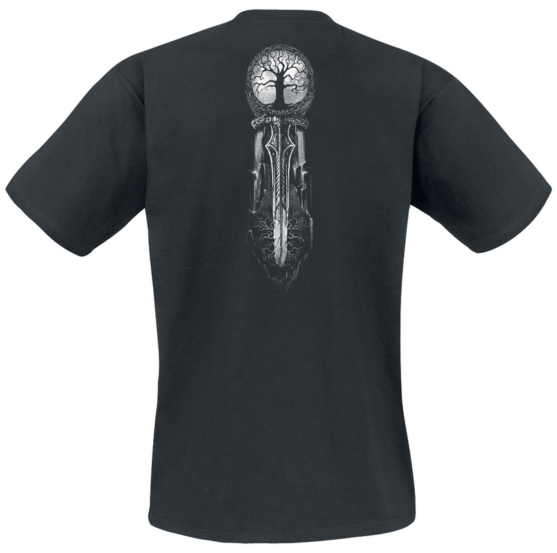 T-Shirt Manches courtes  de Toxic Angel - Einherjar - S à 5XL - pour Homme - noir - Toxic Angel - View 2