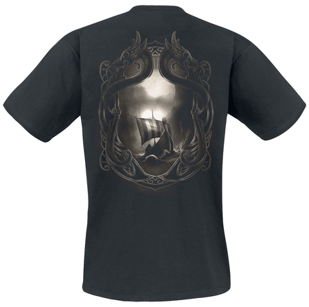 T-Shirt Manches courtes  de Toxic Angel - For Midgard - S à XXL - pour Homme - noir - Toxic Angel - View 2