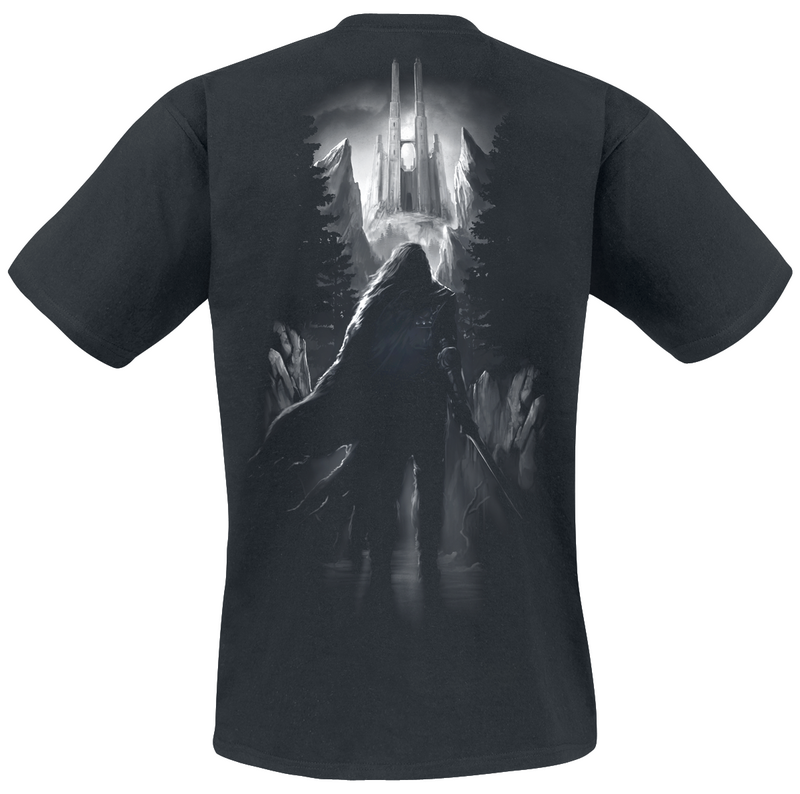 T-Shirt Manches courtes  de Toxic Angel - New King - S à XL - pour Homme - noir - Toxic Angel - View 2