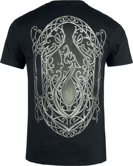 T-Shirt Manches courtes  de Toxic Angel - Fenrir - S à 4XL - pour Homme - noir - Toxic Angel - View 2