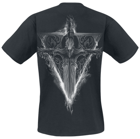 T-Shirt Manches courtes  de Toxic Angel - Guardians - S à 5XL - pour Homme - noir - Toxic Angel - View 2