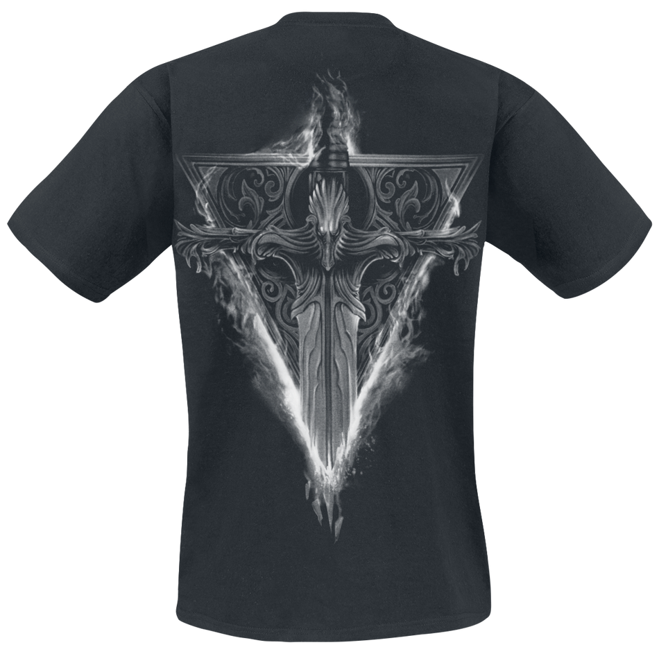 T-Shirt Manches courtes  de Toxic Angel - Guardians - S à 5XL - pour Homme - noir - Toxic Angel - View 2