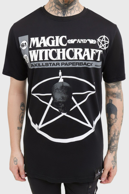 T-Shirt Manches courtes Gothic de Killstar - Paperback - T-Shirt - XS à L - pour Homme - noir - Killstar - View 2