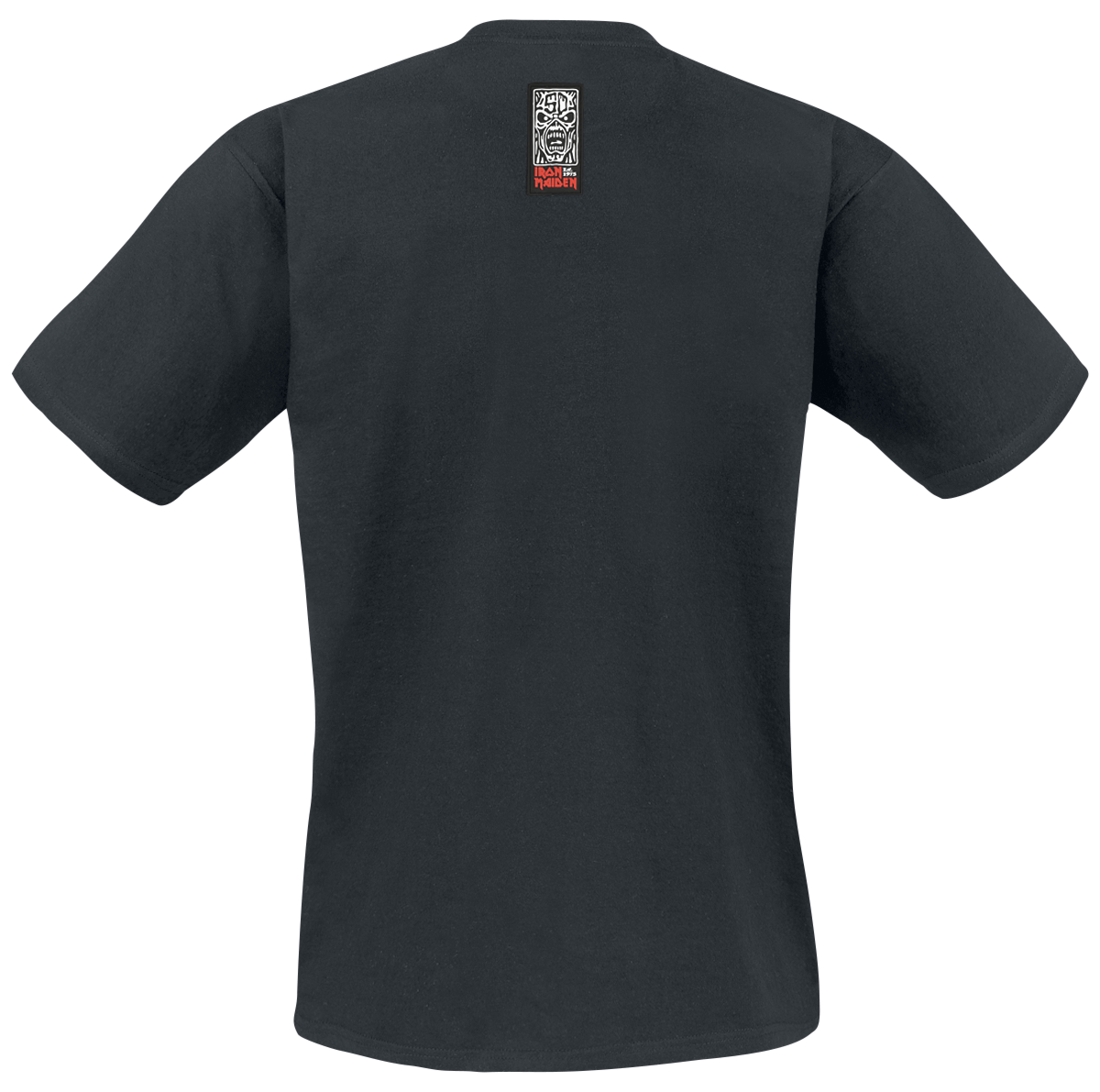 T-Shirt Manches courtes  de Iron Maiden - Portrait Eddie Circle - S à 4XL - pour Homme - noir - Iron Maiden - View 2