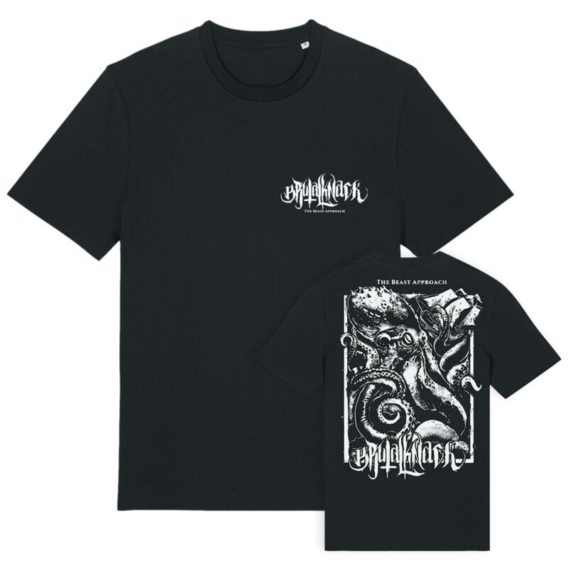 T-Shirt Manches courtes  de Brutal Knack - The Kraken - T-shirt - S à 3XL - pour Homme - noir - Brutal Knack