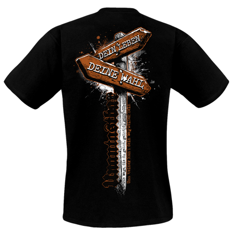 T-Shirt Manches courtes  de Unantastbar - Für immer Wir - S à 3XL - pour Homme - noir - Unantastbar - View 2