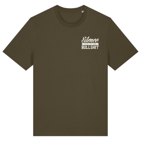 T-Shirt Manches courtes  de Brutal Knack - Silence - T-shirt - L à XL - pour Homme - kaki - Brutal Knack - View 2