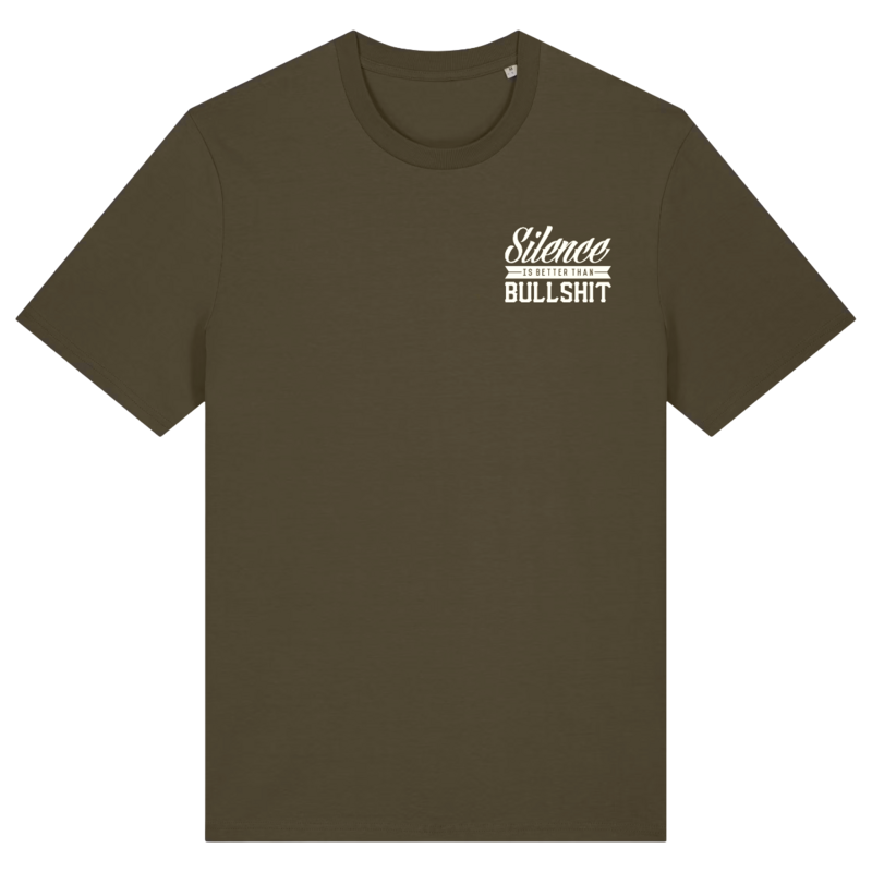 T-Shirt Manches courtes  de Brutal Knack - Silence - T-shirt - L à XL - pour Homme - kaki - Brutal Knack - View 2