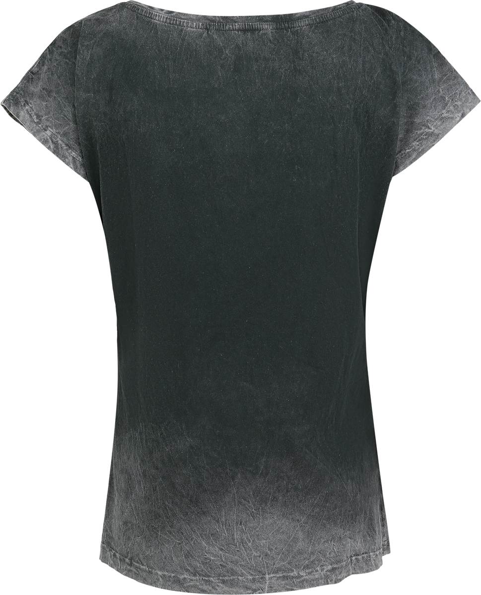 T-Shirt Manches courtes Disney de Alice Au Pays Des Merveilles - S à 4XL - pour Femme - gris - Alice Au Pays Des Merveilles - View 2