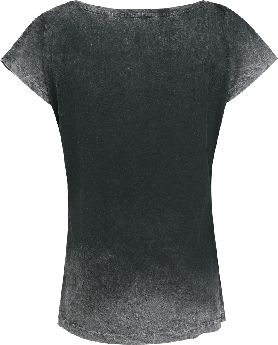 T-Shirt Manches courtes Disney de Alice Au Pays Des Merveilles - S à 4XL - pour Femme - gris - Alice Au Pays Des Merveilles - View 2