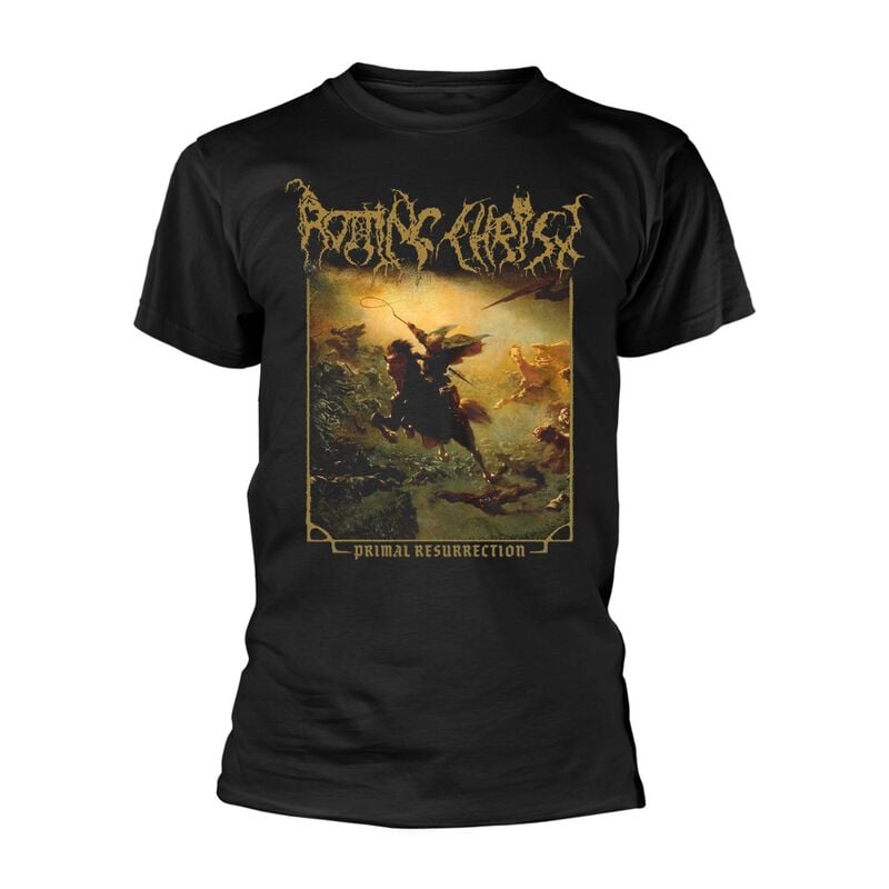 T-Shirt Manches courtes  de Rotting Christ - Primal Resurrection - S à XL - pour Homme - noir - Rotting Christ