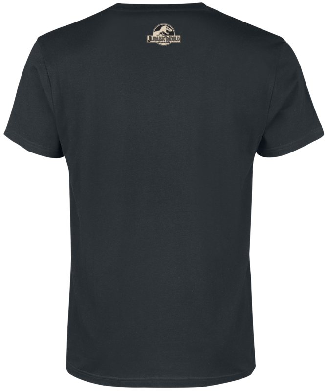 T-Shirt Manches courtes  de Jurassic Park - Jurassic World - Forest Raptor Attack - S à 3XL - pour Homme - noir - Jurassic Park - View 2