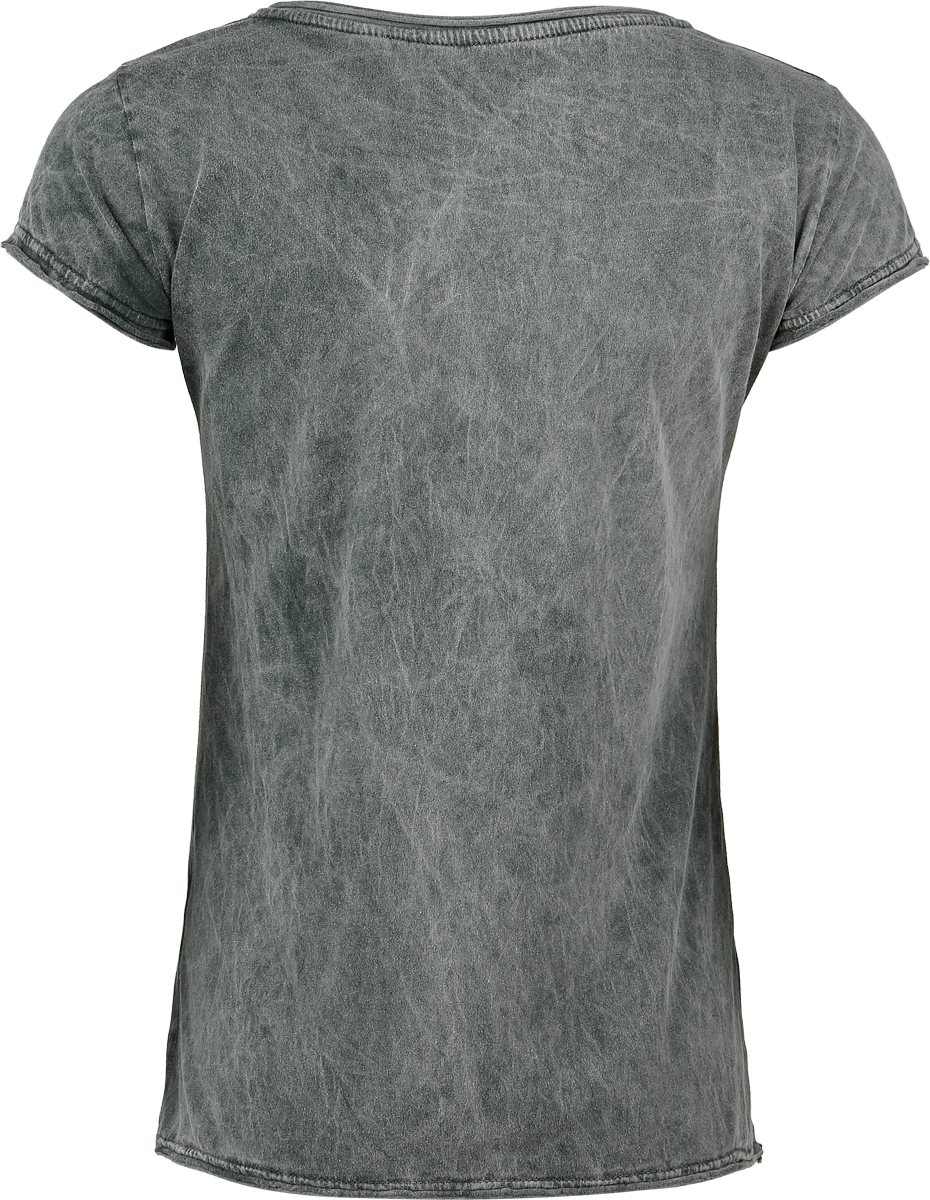 T-Shirt Manches courtes Disney de Lilo & Stitch - Ohana - S à 4XL - pour Femme - gris clair - Lilo & Stitch - View 2