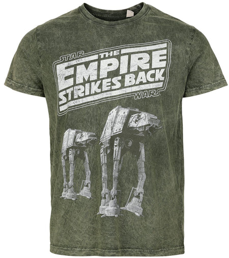 T-Shirt Manches courtes Disney de Star Wars - Empire Strikes Back - S à 4XL - pour Homme - kaki - Star Wars