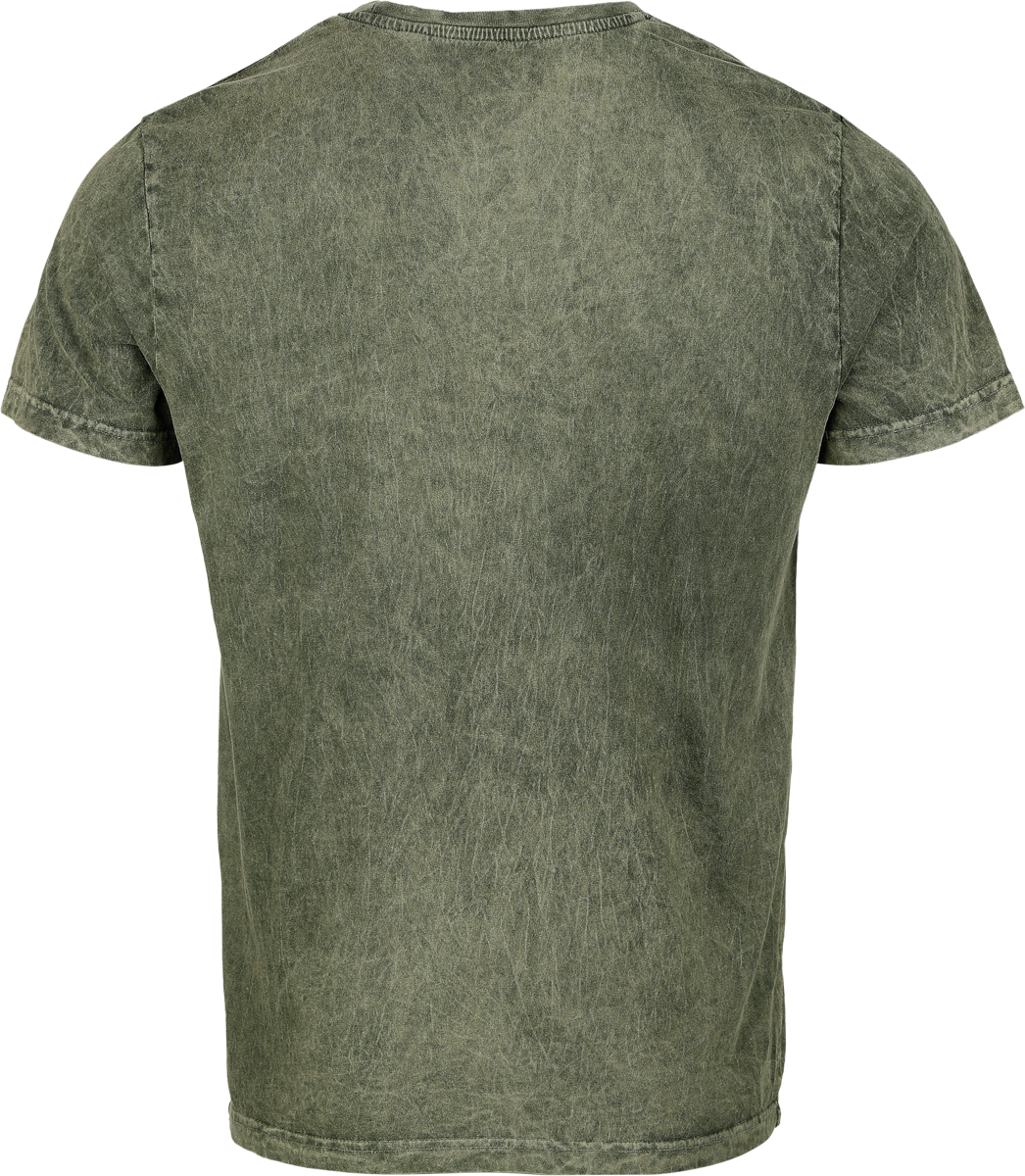 T-Shirt Manches courtes Disney de Star Wars - Empire Strikes Back - S à 4XL - pour Homme - kaki - Star Wars - View 2