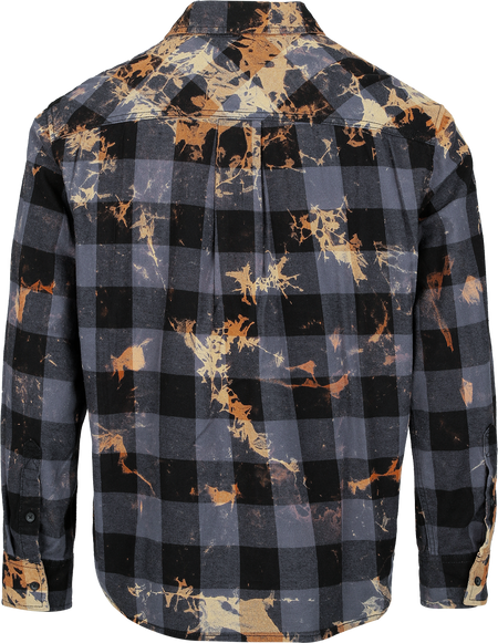 Chemise en flanelle  de Rock Rebel by EMP - Effet Serpent - Manteau - M à XXL - pour Homme - bleu/noir - Rock Rebel by EMP - View 2