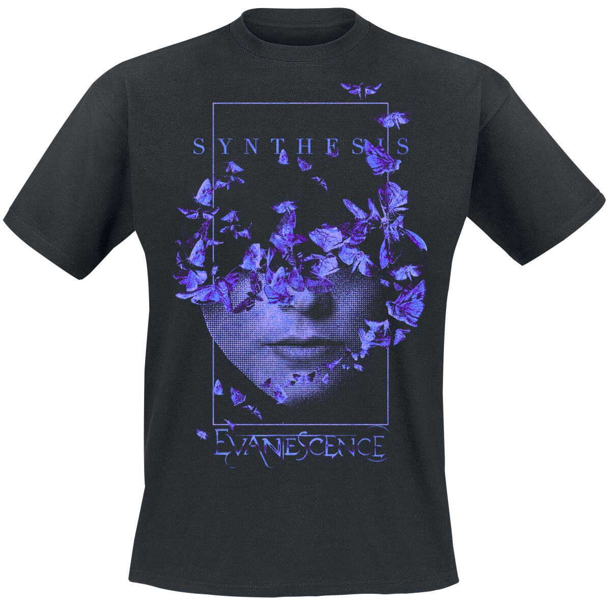 T-Shirt Manches courtes  de Evanescence - Synthesis Pastel - L à XXL - pour Homme - noir - Evanescence
