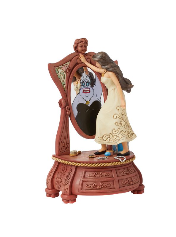 Figurine de collection Disney de La Petite Sirène - Vanessa & Ursula - Scène du Miroir - pour Unisexe - multicolore - La Petite Sirène