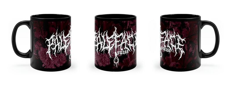 Mug  de Paleface Swiss - Logo - pour Unisexe - noir - Paleface Swiss