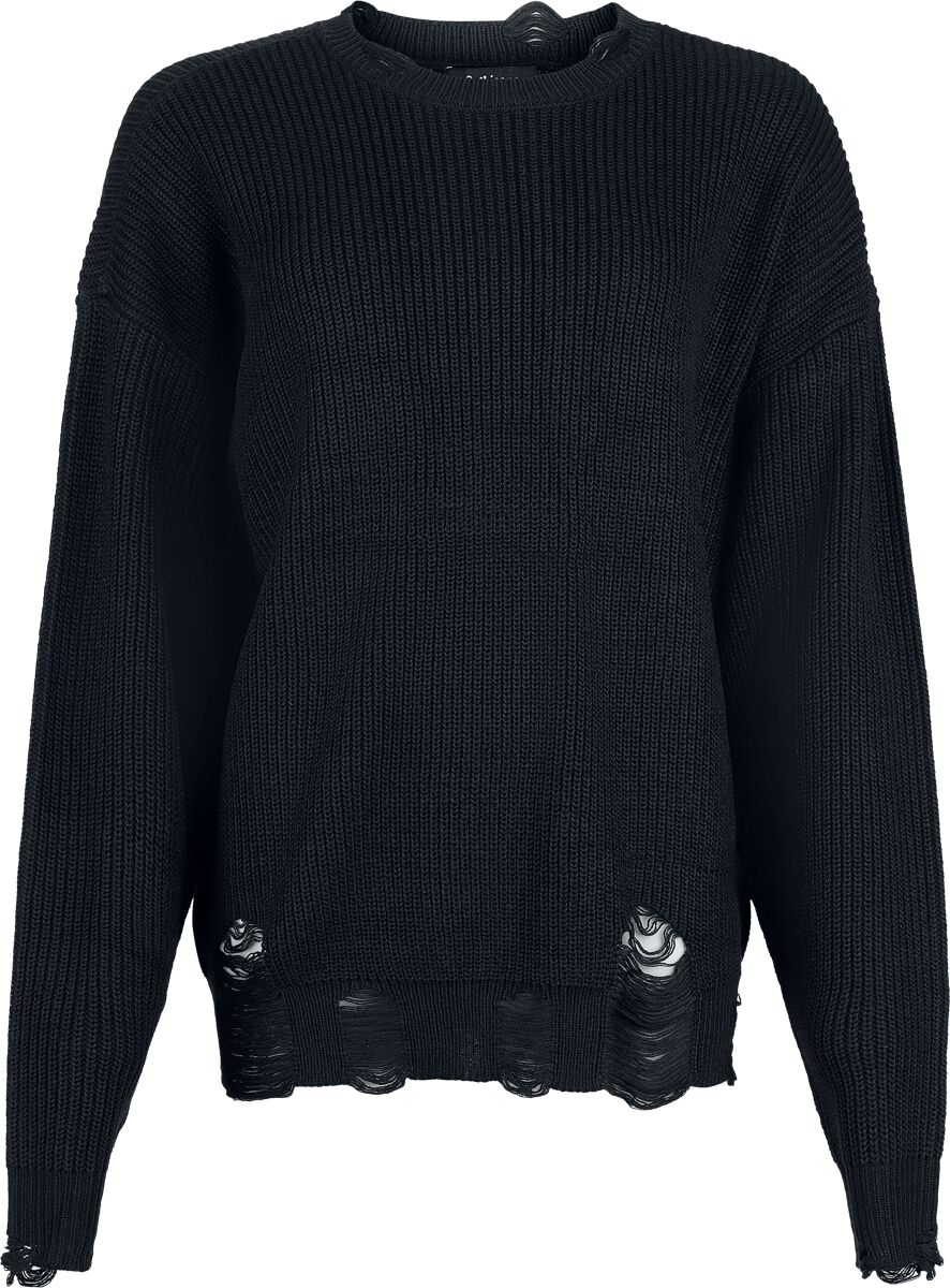 Pull tricoté  de Gothicana by EMP - Floating in the Darkness - S à XXL - pour Femme - noir - Gothicana by EMP