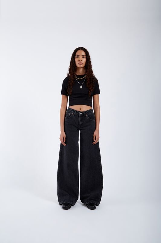 Jean  de Dr. Denim - RHUE - W25L32 à W31L32 - pour Femme - noir - Dr. Denim