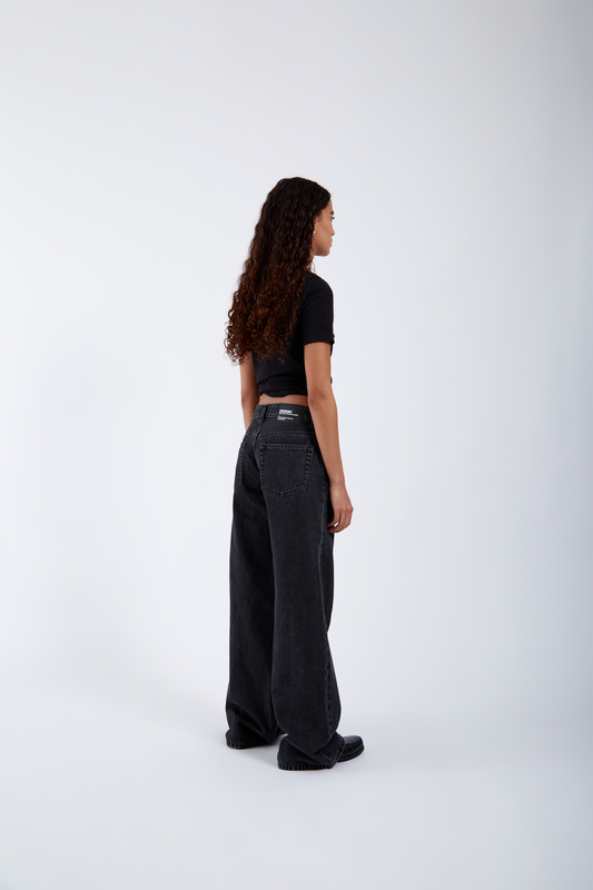 Jean  de Dr. Denim - RHUE - W25L32 à W31L32 - pour Femme - noir - Dr. Denim - View 2